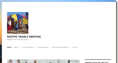 Desktop Screenshot of pacificyearlymeeting.org